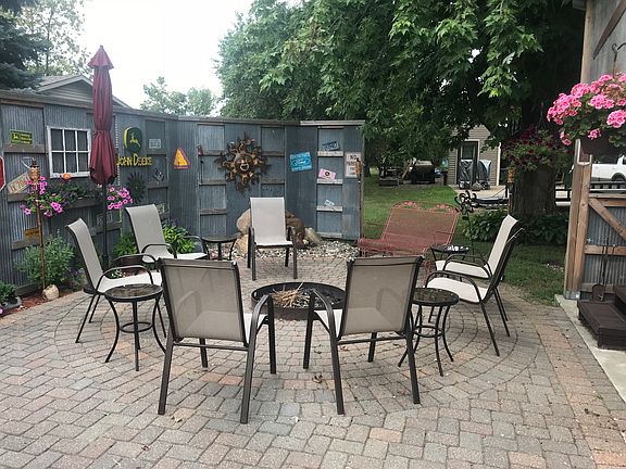 Beautiful paver patio.