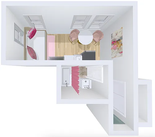 Floor plan studio 4