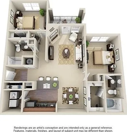 Moultrie | 2 Bedroom | 2 Bath | 1150 SF Moultrie | 2 Bedroom | 2 Bath | 1150 SF