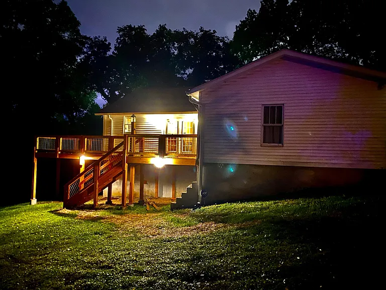 View from the yard.