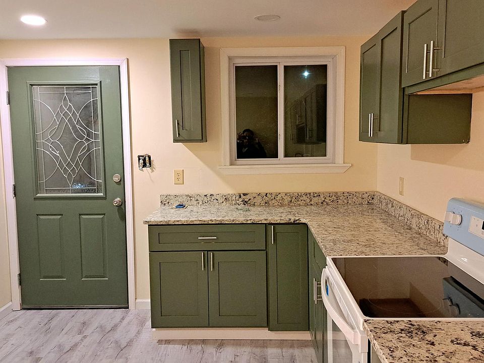 Kitchen at night time