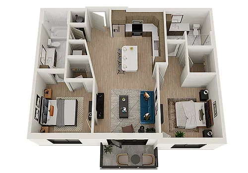 Floor plan B21
