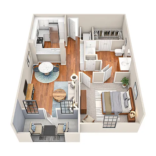 Floor plan The Metro