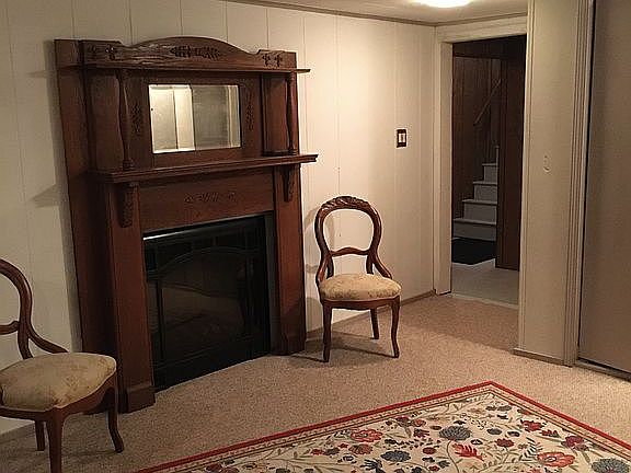 Basement family/fireplace 