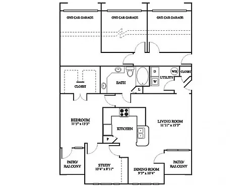 Floor plan C2 Renovated