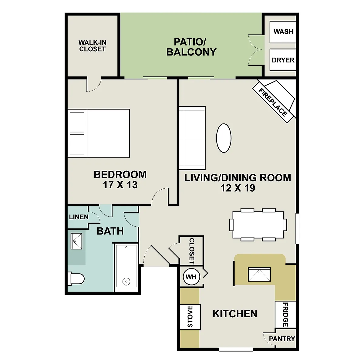 Floor plan Destin