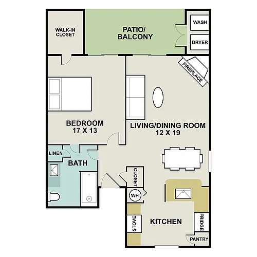 Floor plan Destin