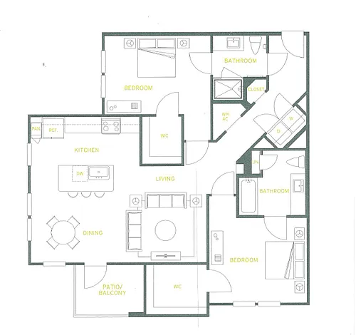 Floor plan B1