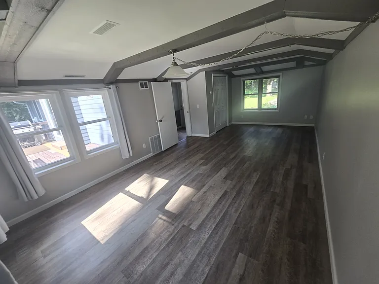 Large private primary bedroom