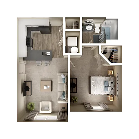 Floor plan The Fitzgerald