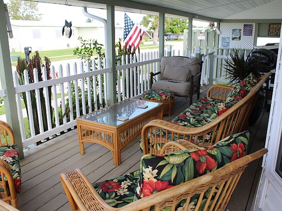 Large front porch