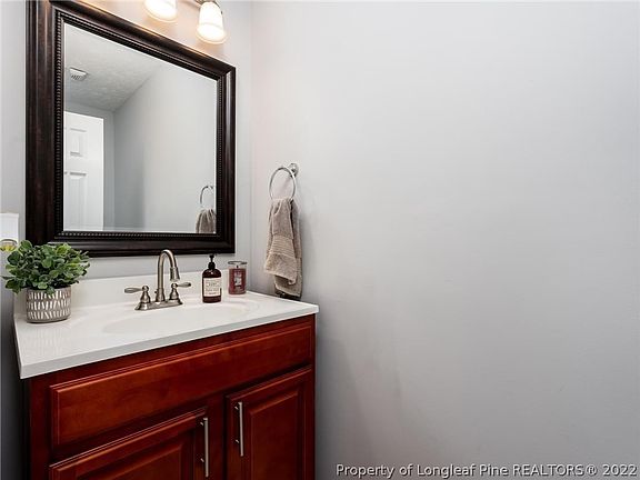 1/2 bath on first floor right next to kitchen