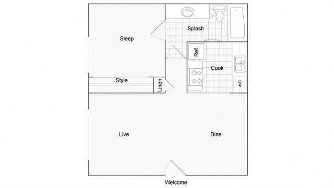 Floor plan 1/1A