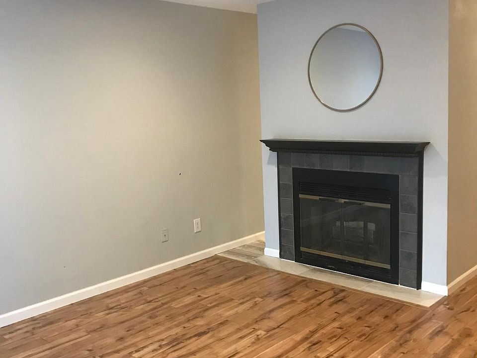Living room and fire place