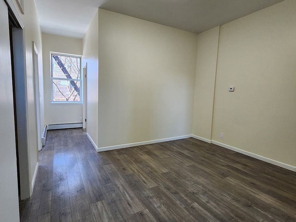 Living room with closet