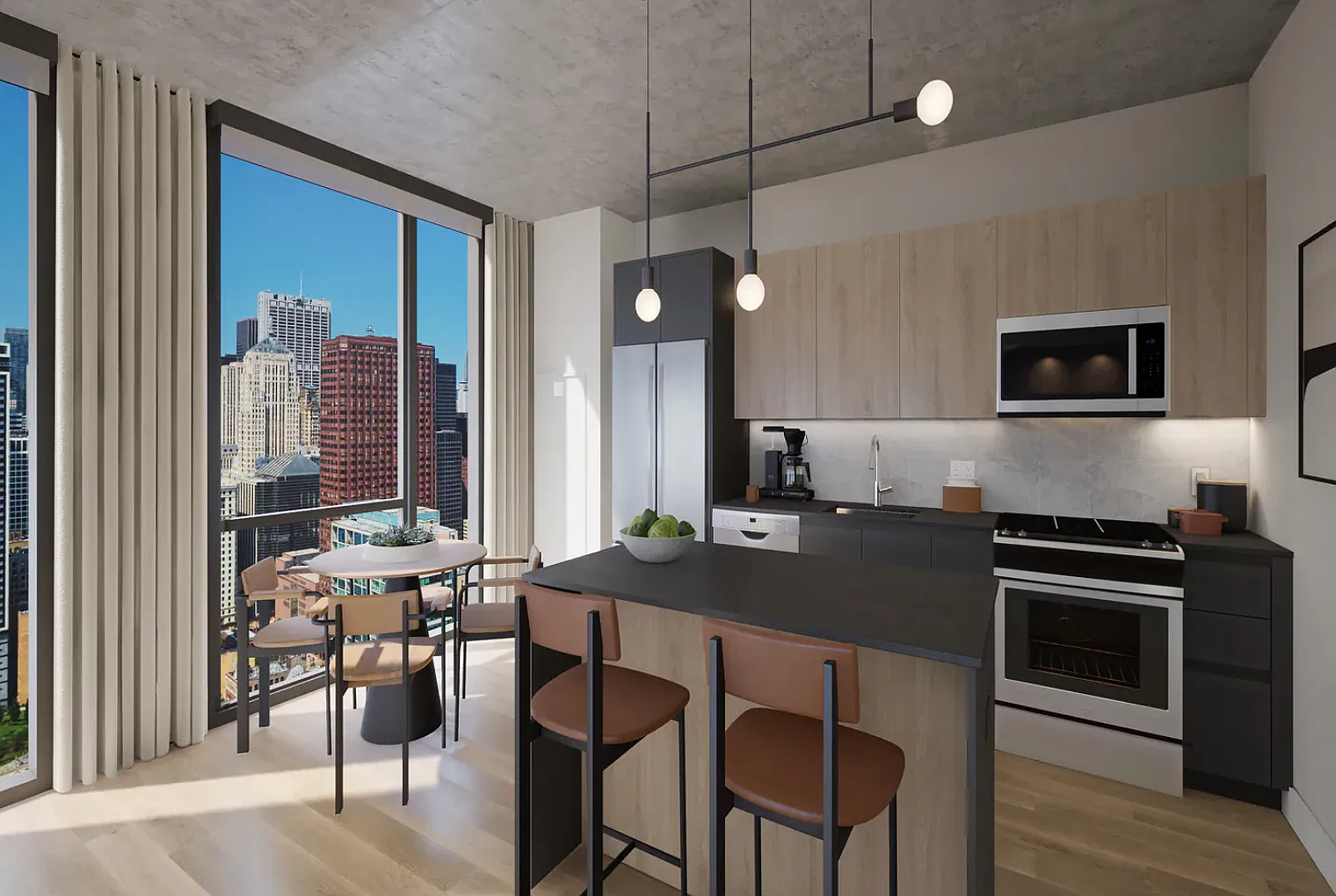 2 bed, 1001 sqft, $4,190 — Photo 4