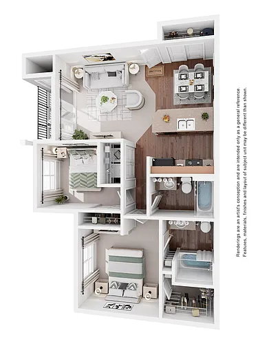 Floor plan Spruce A