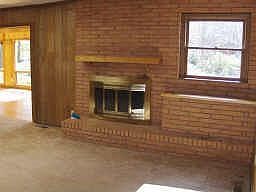 Fireplace in Family Room