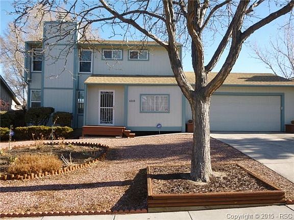 Xeriscaped front yard