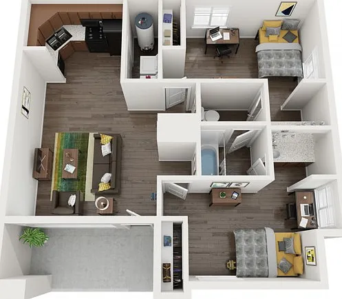 B1 2 Bedroom B1 2 Bedroom