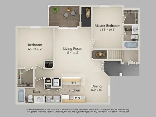 Floor plan Churchill
