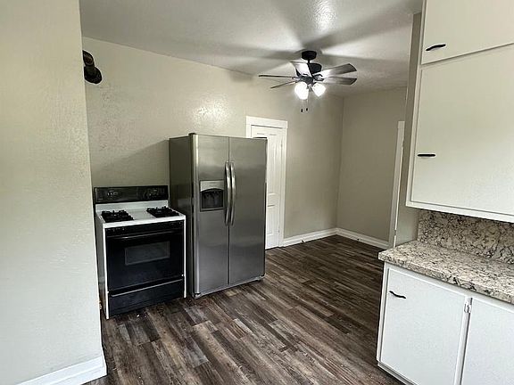 kitchen with gas stove