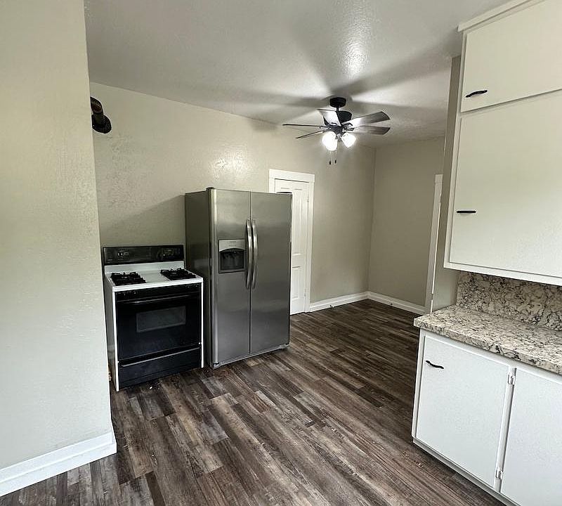kitchen with gas stove