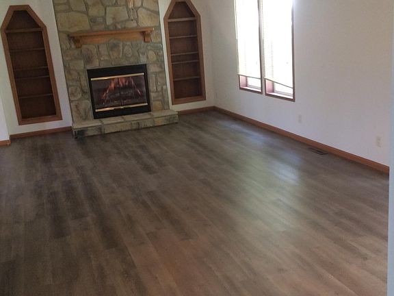 I'll new vinyl plank throughout house except bedrooms and closets