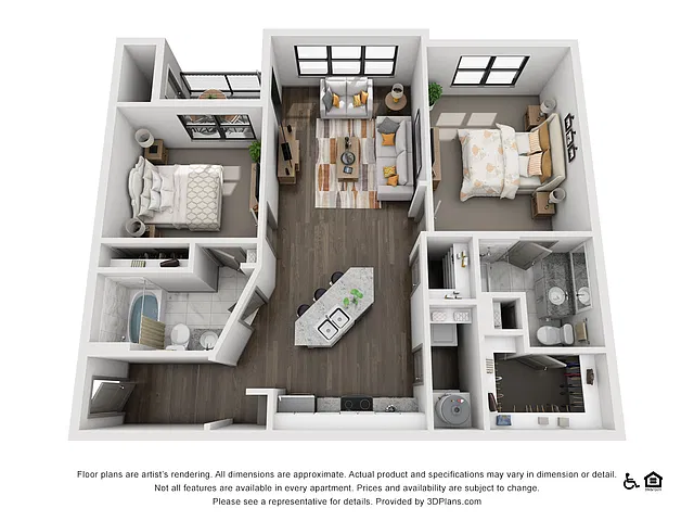 Floor plan B - Urban