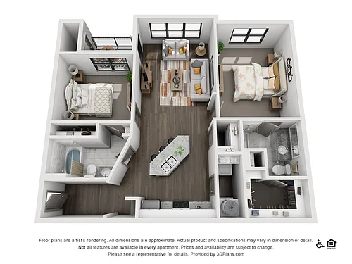 Floor plan B - Urban