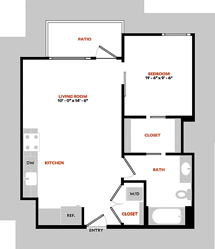Floor plan Plan 1D