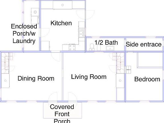Lower Level floor plan 