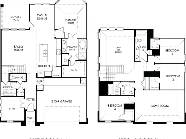 The Pine (L407) Plan, Riviera Pines - Classic Series