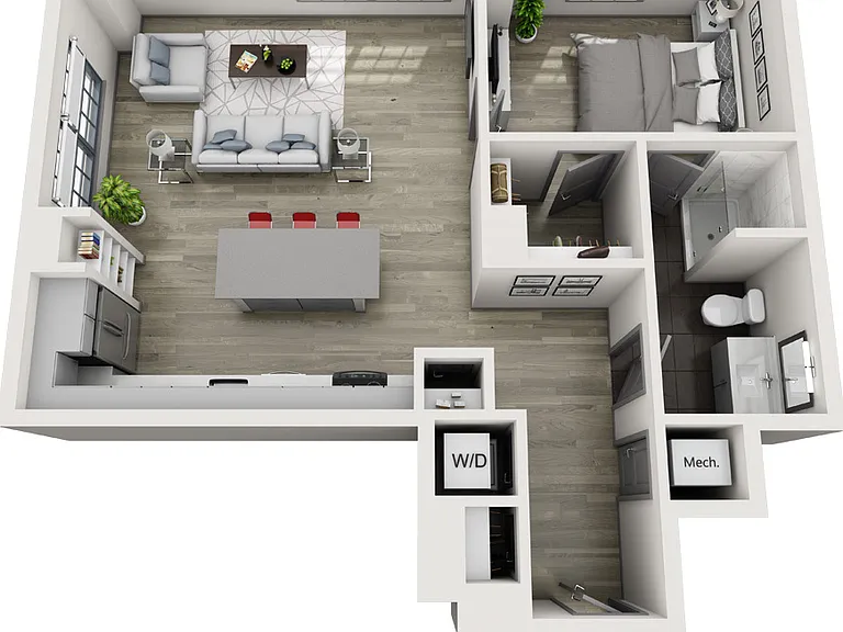 1G floor plan The Guild