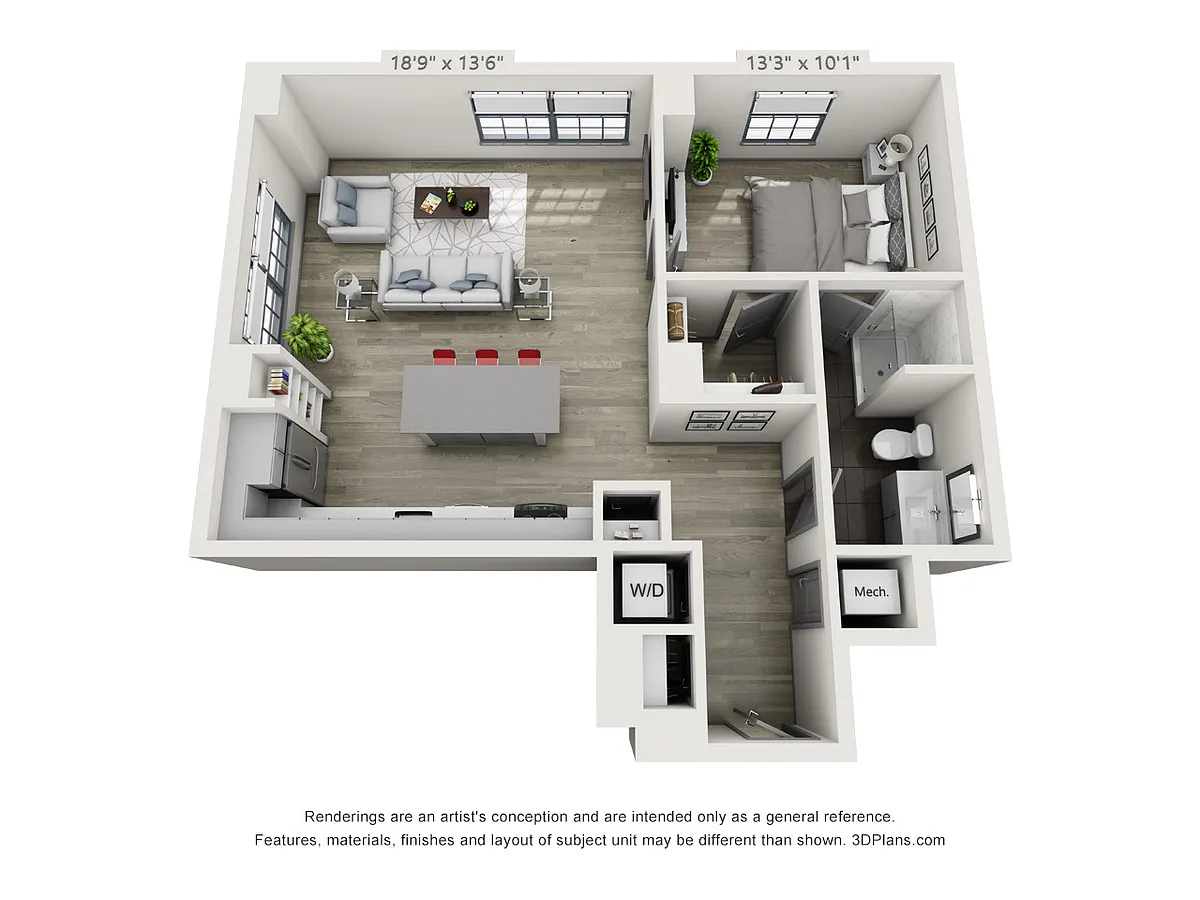Floor plan 1G