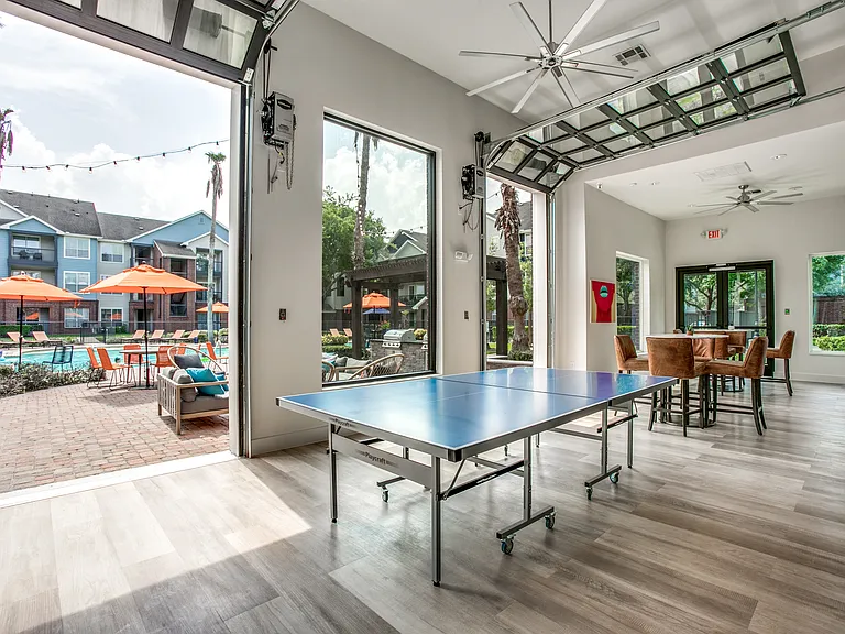 Ping Pong and Shuffle Board available.