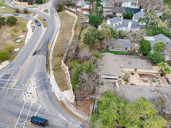 Aerial view looking North