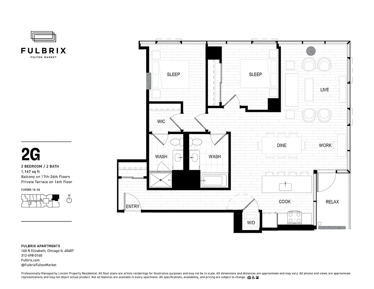 Floor plan 2G