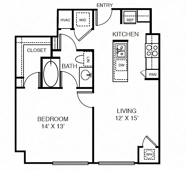 Floor plan A3A