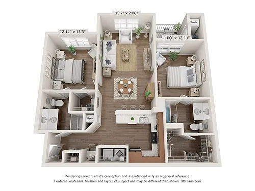 Floor plan Sycamore