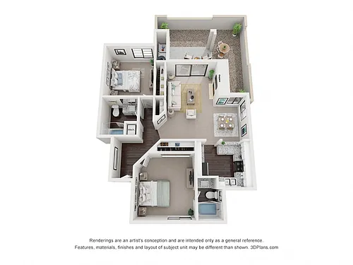 Floor plan Gardenview I