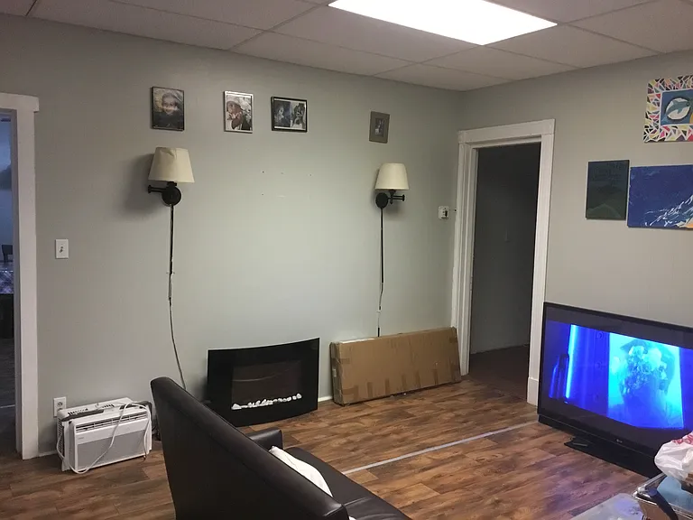 living room area.