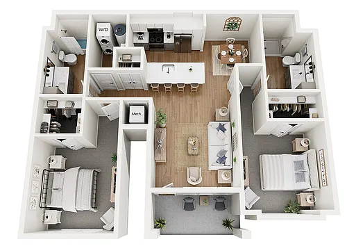 Floor plan B3