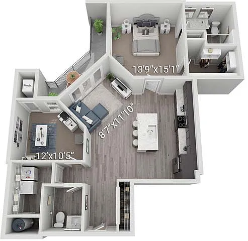 Floor plan Aurora