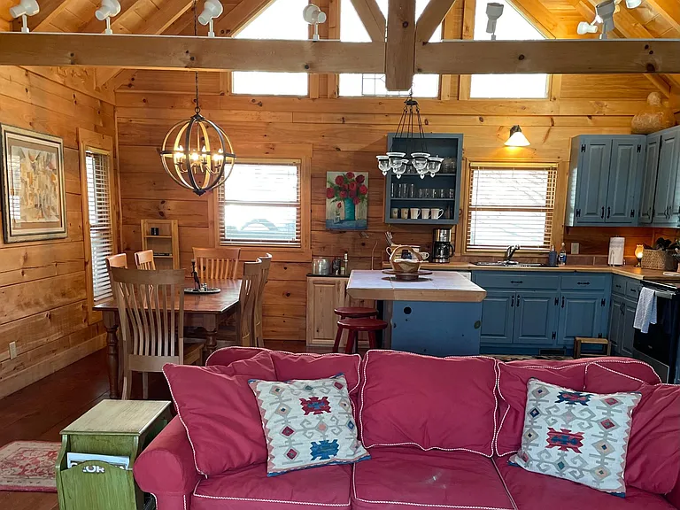 great room , kitchen, dining