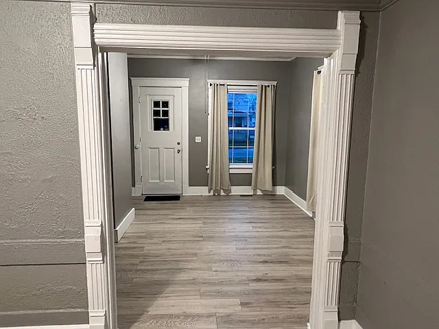 Front entry & lobby