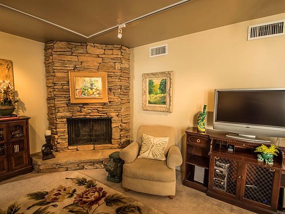 Wood Burning Fireplace