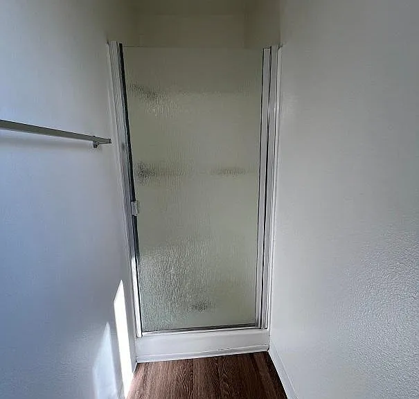 Master shower