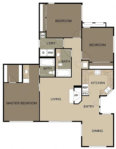 Floor plan C1