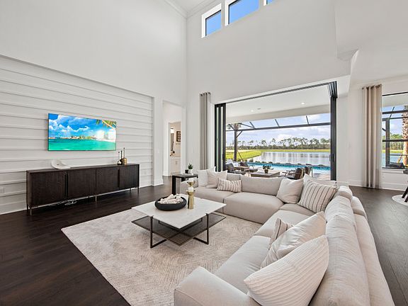 Spacious gathering room with ample natural light